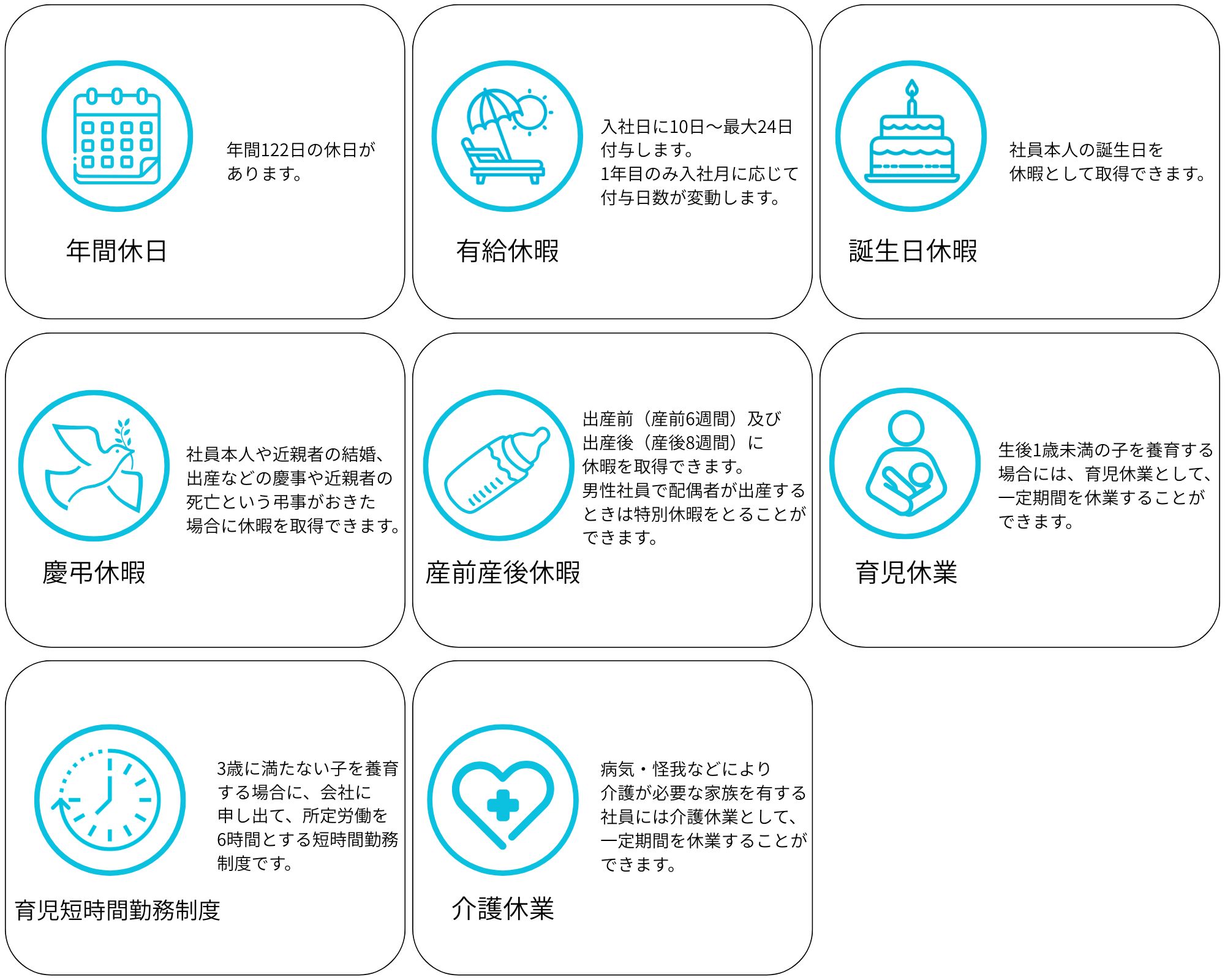 休日休暇等
